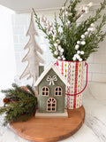 Felt Green Christmas House