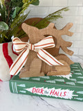 Sitting Wood Deer