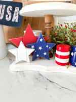 Red White And Blue Stars