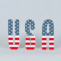 USA Wood Cutout