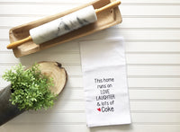 This Home Runs on Coke Tea Towel