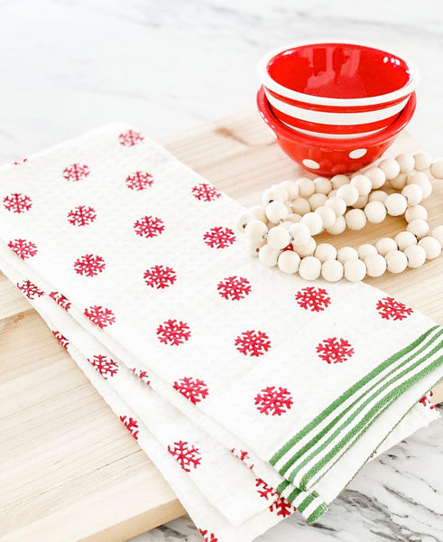 Snowflake Tea Towel