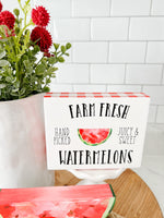 Farm Fresh Watermelon Block