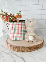 Spring Plaid Buckets