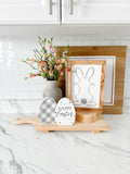 Outline Grey Bunny