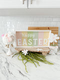 Happy Easter Plank Sign