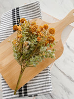 14” Mustard Garden Bliss Floral Pick