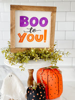 Boo To You