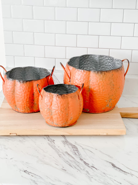 Pumpkin Planters