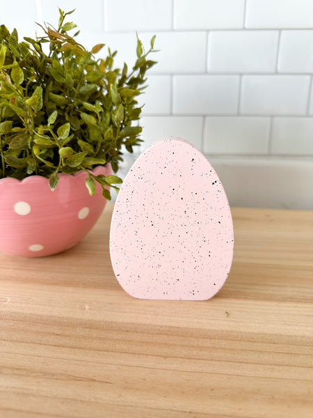 Small Pink Speckled Egg