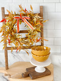 Fall Smilax Mini Wreath