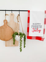 Happy Fourth Of July Tea Towel