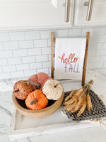 Hello Fall Tea Towel