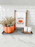 Happy Harvest Tea Towel
