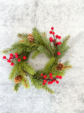 Rudolph The Red Nose Reindeer Mini Wreath