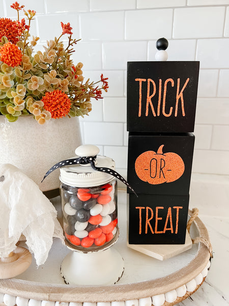 Trick Or Treat Block Stack