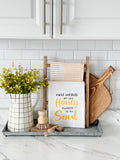 Kind Words Are Like Honey Tea Towel