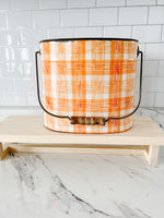 Spring Plaid Buckets