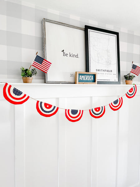 Cotton Bunting Banner