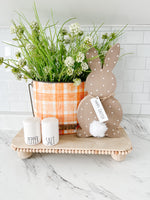 Spring Plaid Buckets