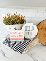 Spooks & Treats Block Sign