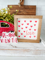 Love with hearts