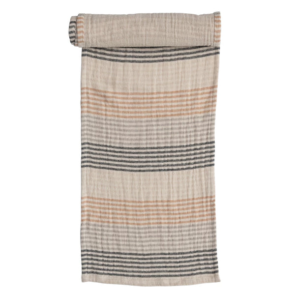 Striped Fall Table Runner
