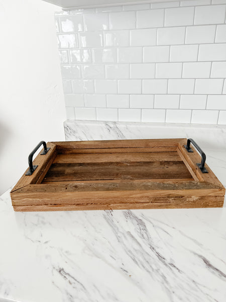 Reclaimed Wood Tray