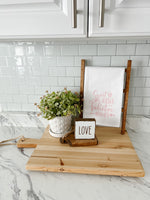 Sweet Kisses And Valentine Wishes Tea Towel