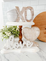 Neutral Wood Heart