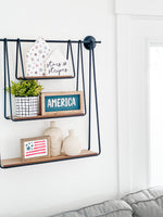 Stars & Stripes Wood House Set