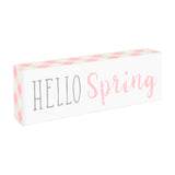 Hello Spring Pink Sitter
