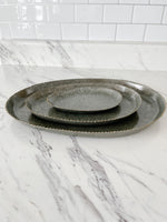 Decorative Galvanized Oval Trays