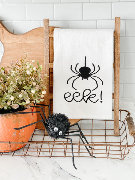 Eek! Tea Towel