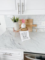 Bunny Trail Tea Towel