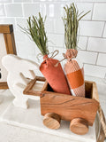 Fabric Carrots Set Of Two