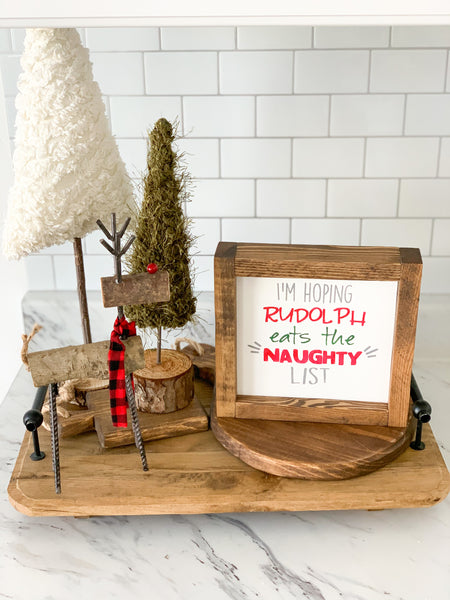 Rudolph Eats The Naughty List