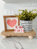 Pink Polka Dot Heart