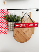 Valentine Roadway Sign