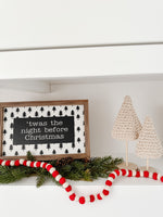 *DOORBUSTER -Night Before Christmas Sign