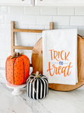 Trick Or Treat Tea Towel