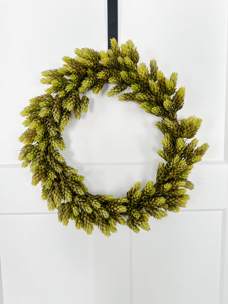 Hops Wreath 18”