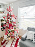 Red Christmas Tags- Set Of Two