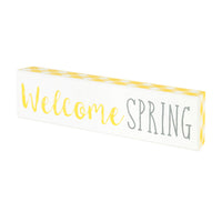 Welcome Spring Yellow Sitter