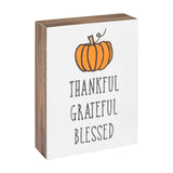 Pumpkin- Thankful, Grateful, Blessed