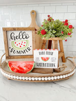 Farm Fresh Watermelon Block