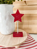 Set Of Three Stars On Base