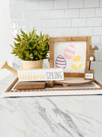 Welcome Spring Yellow Sitter