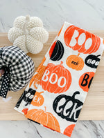 Pumpkin Boo Tea Towel