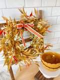 Fall Smilax Mini Wreath